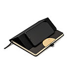 Блокнот DARIT A5 в твёрдом переплёте, черный, фото 4