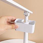 Настольная лампа c встроенной батареей Melissa, белый, фото 9