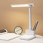 Настольная лампа c встроенной батареей Melissa, белый, фото 10