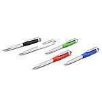 Ручка металлическая Memphys c флешкой 64Гб, синий, фото 2