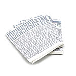 Биоразлагаемая скатерть, бело-серый, фото 2