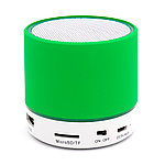 Беспроводная Bluetooth колонка Attilan (BLTS01), зеленый., фото 3