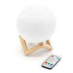 Беспроводная колонка-светильник Moonlight, белый, фото 2