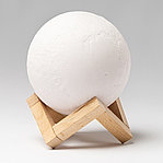 Беспроводная колонка-светильник Moonlight, белый, фото 5