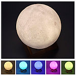 Беспроводная колонка-светильник Moonlight, белый, фото 6