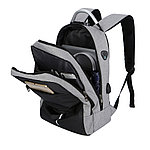 Рюкзак Madma, (с кодовым замком), серый, фото 3