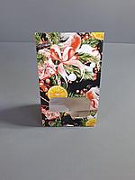 Коробка 16*9,5*6см снегирь