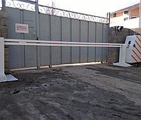 Противотаранный шлагбаум "БУК-РК" электромеханический с вертикальным подьемом стрелы. легкого типа (РК)