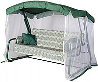 Садовые качели РЕНЕССАНС, 3-х местные, до 300кг Зеленый