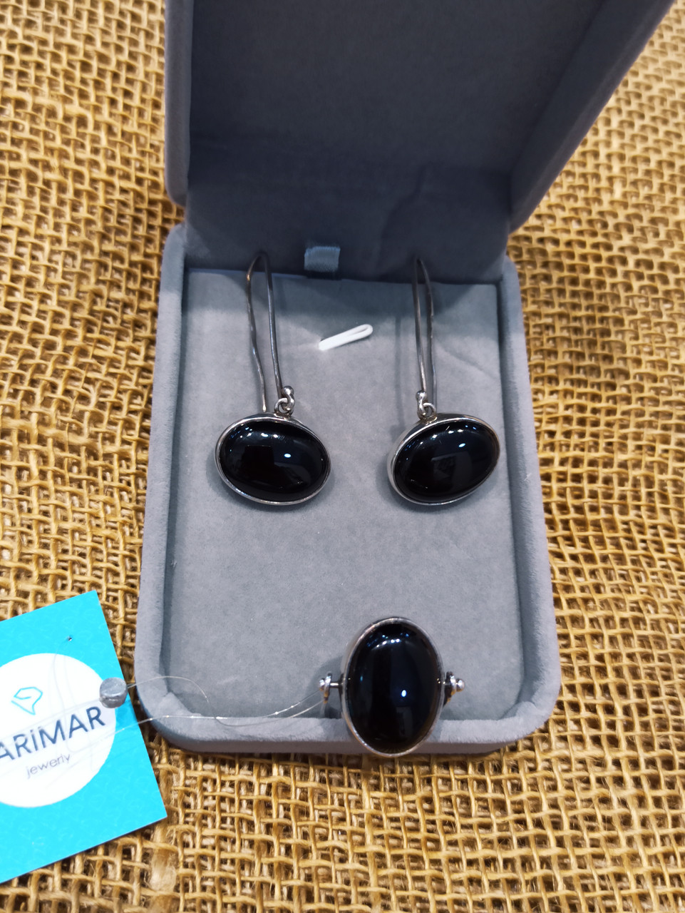 Комплект / агат / 18 размер ( пр. Абая 141 ), фото 1