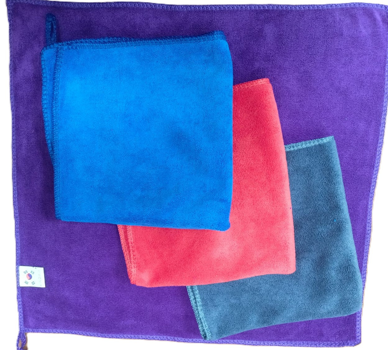 Универсальная тряпка из микрофибры 30×30 см - фото 1 - id-p124229100