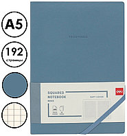 Ежедневник DELI Trouvaille, A5, 96 л, голубой