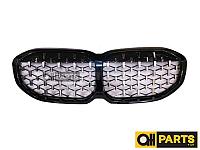 51135A39368 - РЕШЕТКА РАДИАТОРА (ГЛЯНЦЕВЫЙ ЧЕРНЫЙ) BMW 1-Series F40 2020-2025 (CHINA)