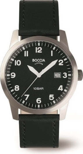 Часы Кварцевые Boccia Titanium 3631-01 титан
