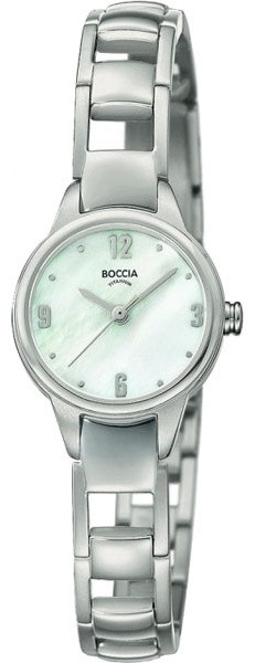 Часы Кварцевые Boccia Titanium 3277-01 титан
