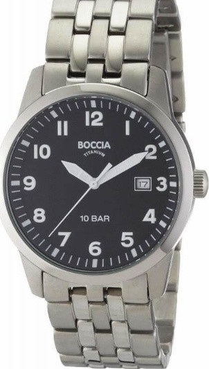 Часы Кварцевые Boccia Titanium 3631-02 титан