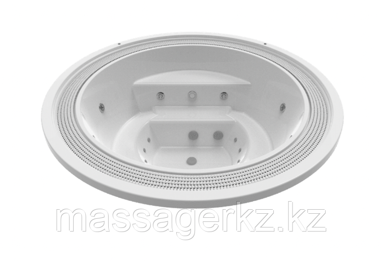 Спа бассейн AquaVia Roma переливной, фото 1