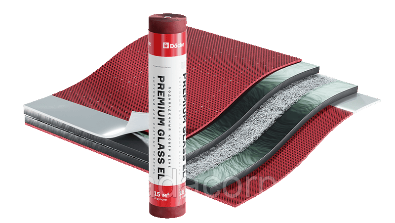 Подкладочный ковер Docke Premium Glass EL 15 м