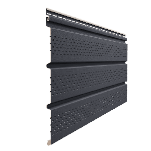 Софит Premium, T4 с полной перфорацией, графит