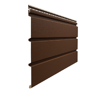 Софит Premium, T4 сплошной, каштан