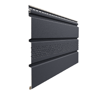 Софит Premium, T4 с центральной перфорацией, графит