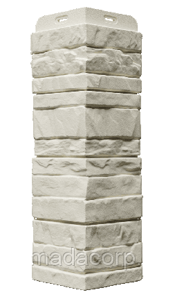 Угол для фасадных панелей Docke Алтай, ваниль, фото 1