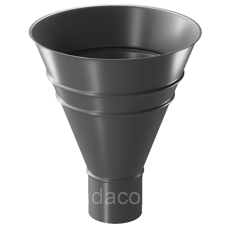 Воронка водосборная Stal Premium, графит