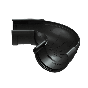 Угол желоба регулируемый Lux, карбон