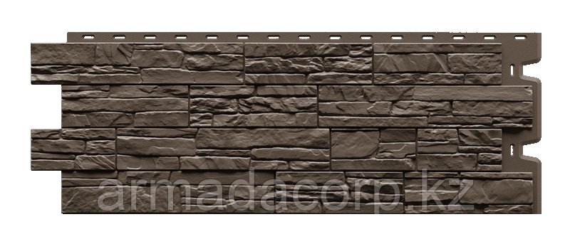 Фасадная панель Алтай, Шоколад, фото 2