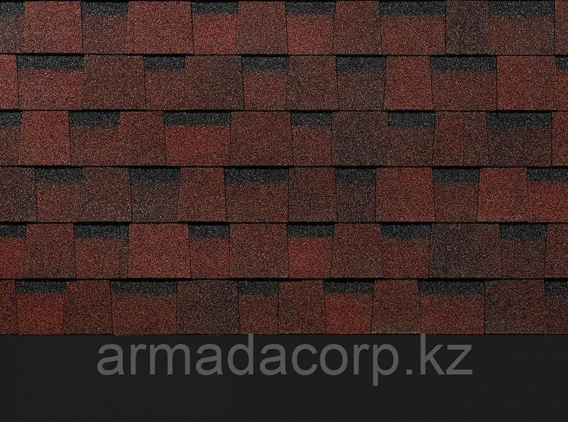 Ламинированная черепица Серия Dragon Europa, красный