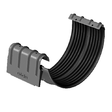 Соединитель желобов Stal Premium, графит, фото 1