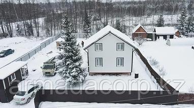 Хомут универсальный для водосточной трубы LUX, пломбир, фото 3