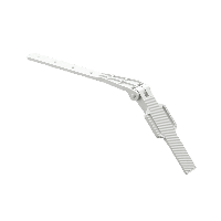 Крепление регулируемое для кронштейна желоба Premium, пломбир