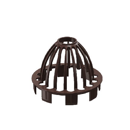 Сетка для защиты водостока Premium, шоколад, фото 1