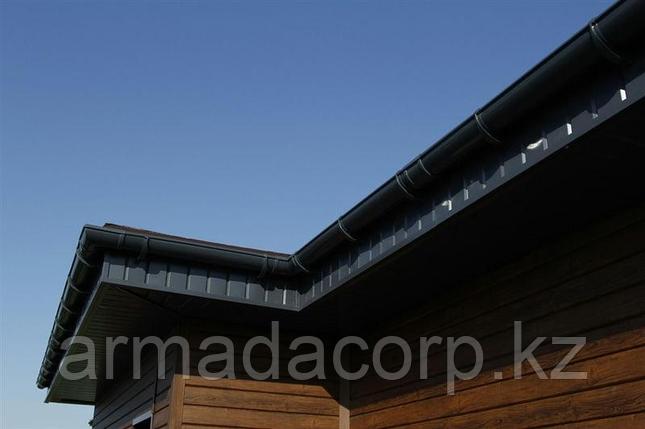 Соединитель желобов Premium, графит, фото 2