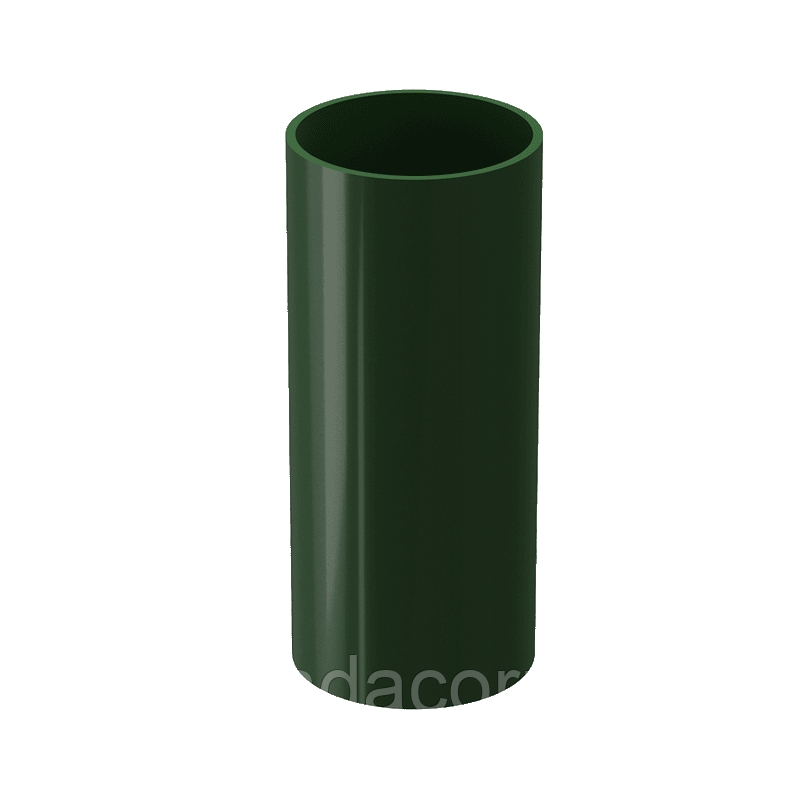 Труба водосточная 2 м Standard, зелёный