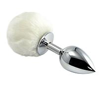 Втулка Металлическая малая зайчик белый