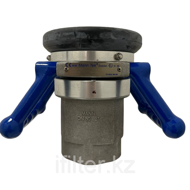 Ниппель-адаптер фланцевый MANN-TEK DN 100 4" (164 мм) P=10 (145 psi) ANSI B16.5 DIN 28459 VITON AL