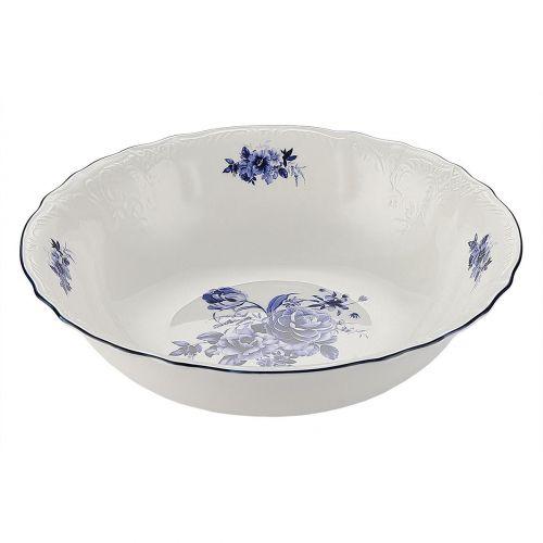 Салатник 23 см, 1100 мл, коллекция Blue Flower P.L. Proff Cuisine