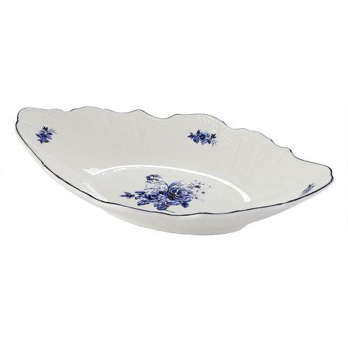 Блюдо сервировочное, 33*21,5 см, 800 мл, коллекция Blue Flower P.L. Proff Cuisine