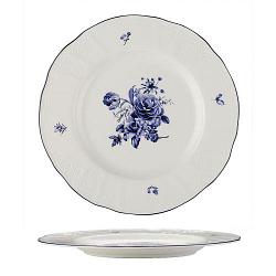 Тарелка десертная 21 см,коллекция Blue Flower  P.L. Proff Cuisine