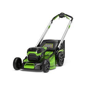 Газонокосилка аккумуляторная Greenworks 2514307UB 60V 51 см самоходная бесщеточная c 1хАКБ 4Ач и ЗУ