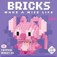 3D Мини-конструктор Bricks "Лило и Стич"