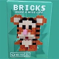 3D Мини-конструктор Bricks "Тигр"
