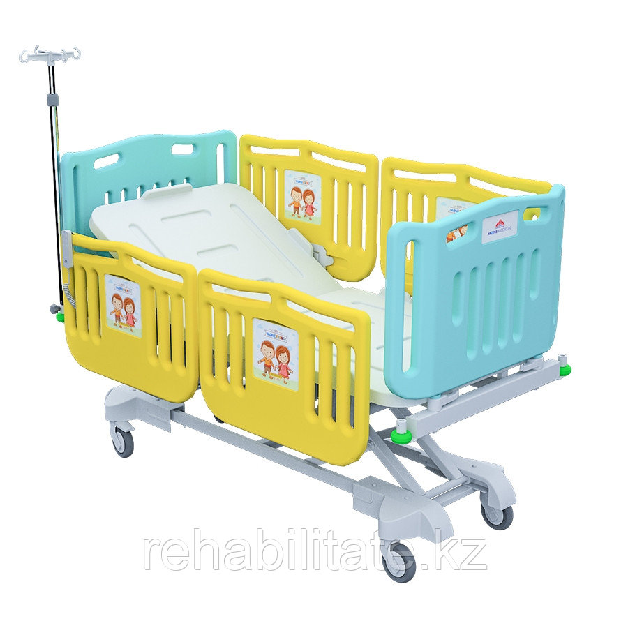 Детская медицинская кровать c 3 электромоторами HB01-T