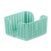 Салфетница "Вязание" (Фисташковый) М1193