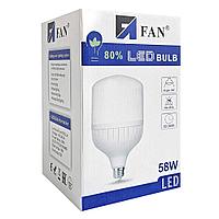 СВЕТОДИОДНАЯ ПРОМЫШЛЕННАЯ ЛАМПА E27 - E40 58 ВАТТ. ЗАМЕНА ЛАМП ДРЛ, ДНАТ. LED ЛАМПА E27-E40 58W., фото 4