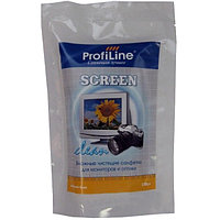 Салфетки в пакете Screen clean box влажные 100 штук