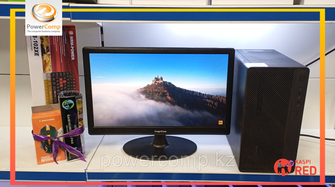 Компьютер в комплекте Celeron® G3930/8Gb DDR4/SSD 240GB/Монитор 20"