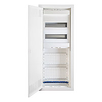 Щит встраиваемый, комбинированный, 24+4мод.+2 IT монт. панели, металл.дверца